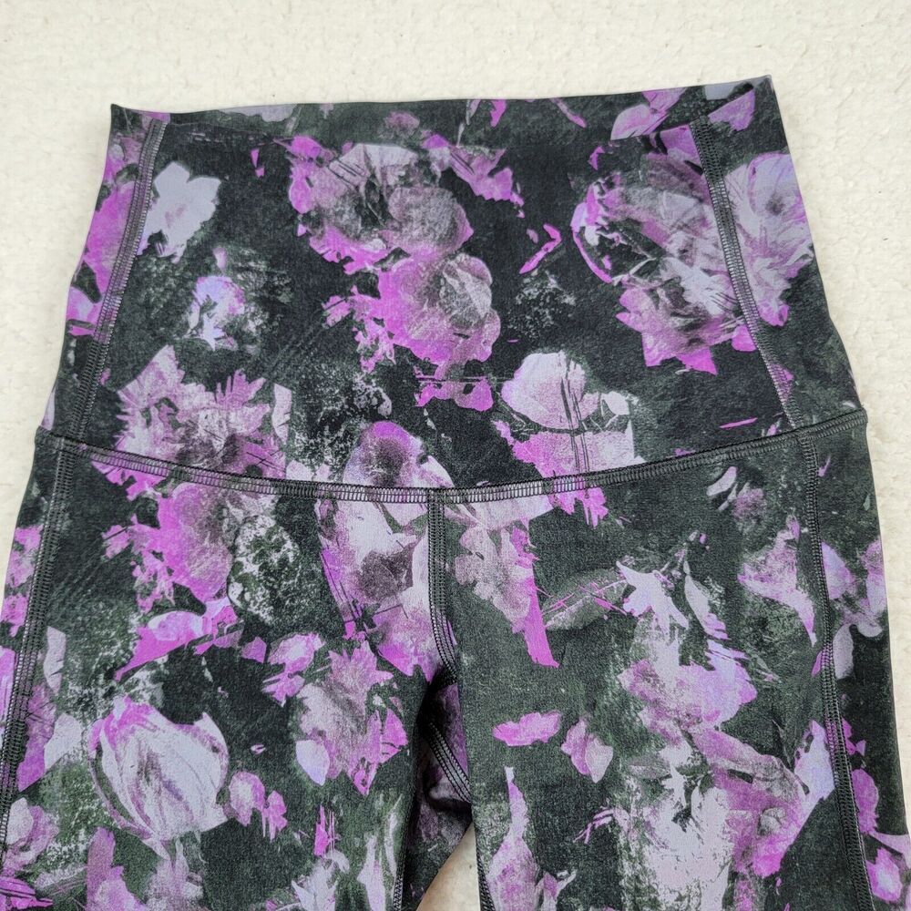 Lululemon Wunder Under High-Rise Crop 23" Scallop Luxtreme Floral Shift Multi 2 - Picture 4 of 9